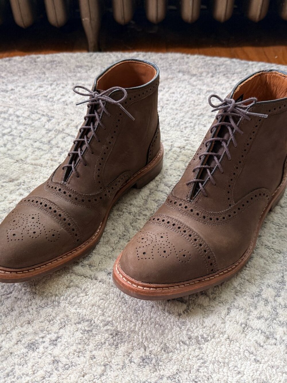 Allen Edmonds Hamilton Weatherproof Oxford Dress Boot - Brown 11D